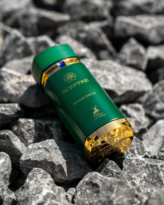 SCEPTRE MALACHITE MAISON ALHAMBRA