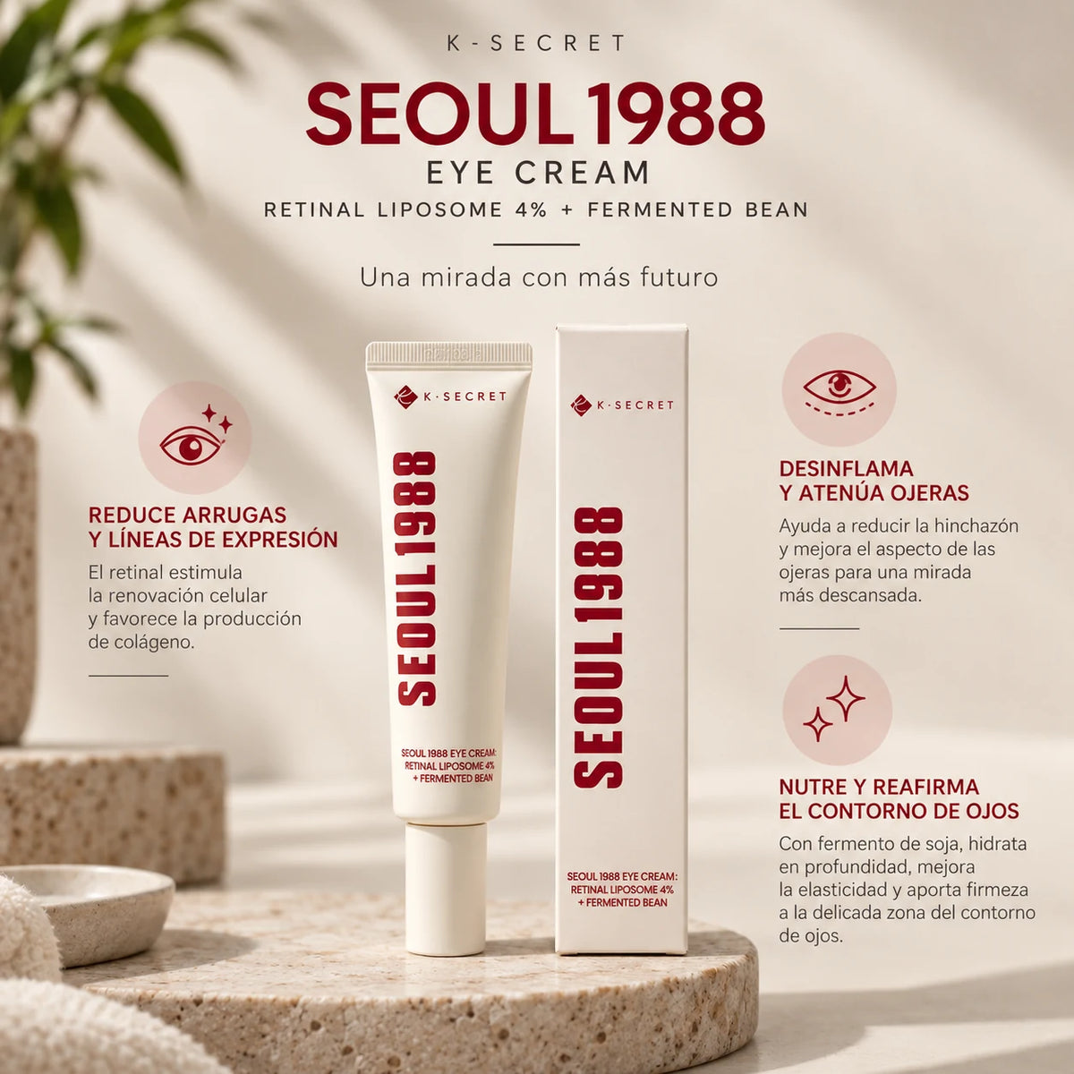 SEOUL 1988 EYE CREAM 4% RETINAL